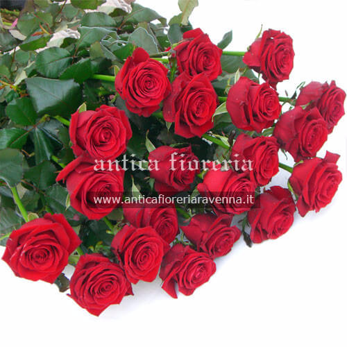 Mazzo di rose rosse