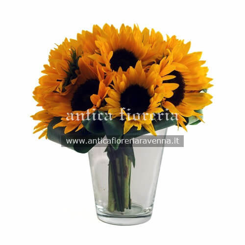 Bouquet di girasoli